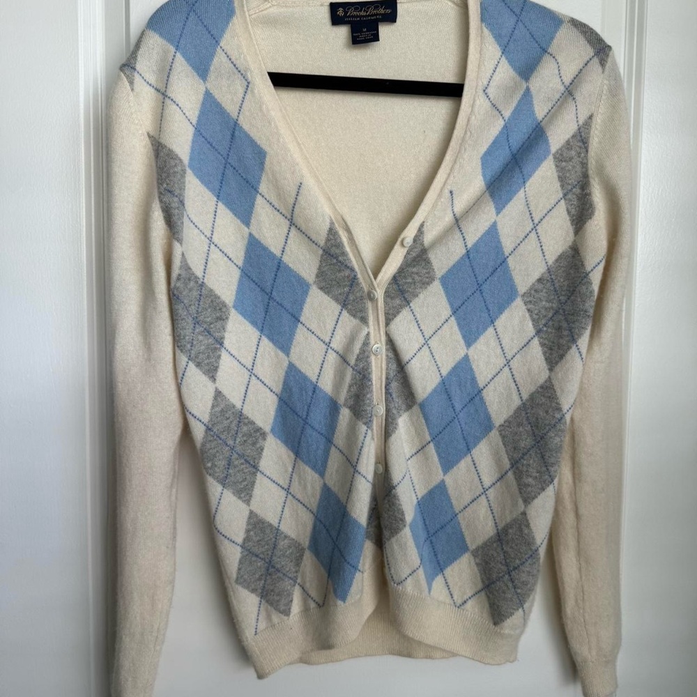 cardigan harlequin pattern